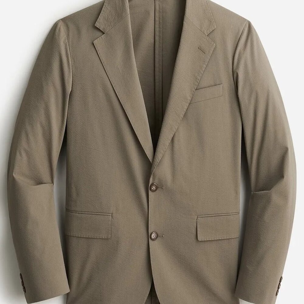 J.Crew Cotton Seersucker Suit